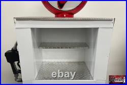 Custom 1960's TEXACO Fire Chief Bennett Gas Pump with Display Shelves
