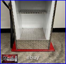Custom 1960's TEXACO Fire Chief Bennett Gas Pump with Display Shelves Custom 1960's TEXACO Fire Chief Bennett Gas Pump with Display Shelves