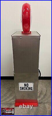 Custom 1960's TEXACO Fire Chief Bennett Gas Pump with Display Shelves Custom 1960's TEXACO Fire Chief Bennett Gas Pump with Display Shelves
