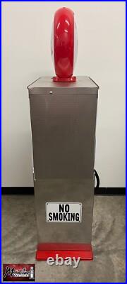 Custom 1960's TEXACO Fire Chief Bennett Gas Pump with Display Shelves
