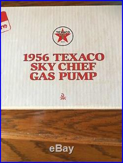 DANBURY MINT Diecast Rare 1956 NEW In BOX TEXACO SKY CHIEF GAS PUMP Certificat