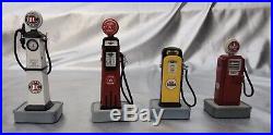 Danbury Mint-Miniature Classic American 12 Gas Pump Collection- 1/24 Scale/Stand
