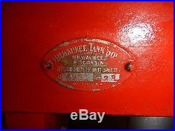 Early 1900's Milwaukee Tank Works Gas Pump Model 33 Standard Oil Texaco Shell