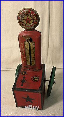 Early Chein Texaco Toy Gas Pump