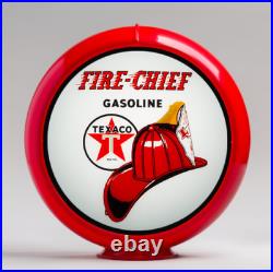 Fire-Chief Gasoline Gas Pump Globe / Texaco Gas Globes / Chief Globes / Petro