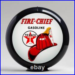 Fire-Chief Gasoline Gas Pump Globe / Texaco Gas Globes / Chief Globes / Petro