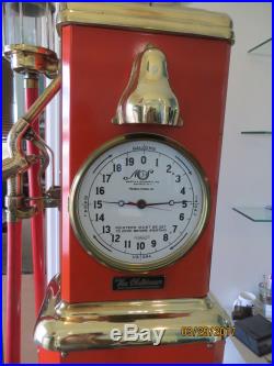 First Flag Gas Pump Martin Swartz Clockface The Oldtimer Reproduction