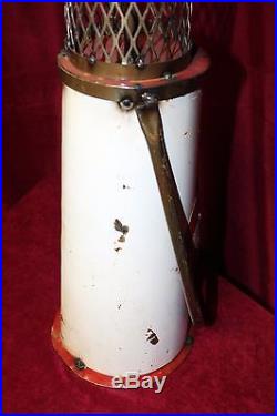 Folk Art Tin Gas Pump Display Texaco