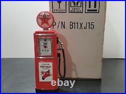Franklin Mint 1956 Texaco Fire Chief Tokheim 8 Gas Pump Clock Light Diecast