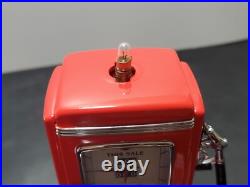 Franklin Mint 1956 Texaco Fire Chief Tokheim 8 Gas Pump Clock Light Diecast