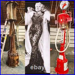 Fry 117 Mae West 1924 Visible Gas Pump Texaco Firechief Restored