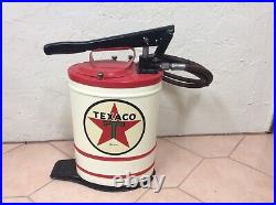 GARAGE FILLING STATION GREASE or LUBRICANT HAND PUMP VINTAGE-TEXACO