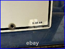 GUARANTEED ORIGINAL 1960 TEXACO FIRE CHIEF Pump Plate PORCELAIN Advertising OLD