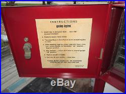 Gas Boy Keytrol Gas Pump Texaco Fire Chief Lighted Globe, Display only