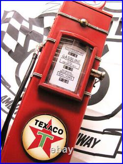 Gas Pump Cd Tower Texaco Texaco2 Cabinet Multi-Rack Red Storage Lamp Garage West