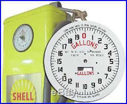 Gas Pump Face Instrument Shell Texaco Standard Gulf etc