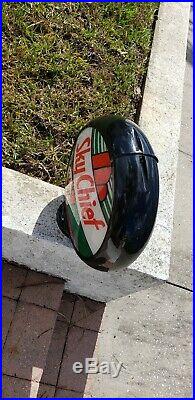 Gas pump globe TEXACO SKY CHIEF repro. NEW racecar auto racing gasoline