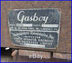Gasboy Gas Pump Model 2050C Garage, Oil, Gulf, Texaco, Pure, Sinclair