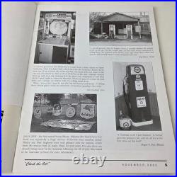 Gasoline Magazine for Porcelain Sign Collecting Texaco Champion Mobil Esso Ads