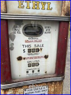 Gilbarco Texaco Firechief Gas Pump Original Signs, Nozzle