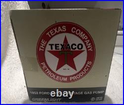 Greenlight 1953 Ford F-100 Texaco N Vintage Gas Pump 1/18 Limited Edition RARE Greenlight 1953 Ford F-100 Texaco N Vintage Gas Pump 1/18 Limited Edition RARE