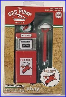 Greenlight Diecast 118 Scale Vintage Collection Series Red Texaco Gas Pump (d3)