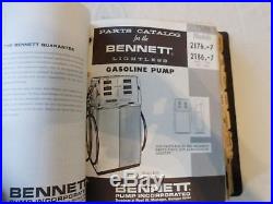 HUGE Lot Bennett Gas Pump Parts Repair Sales Manuals 1960's Texaco Sinclair Gulf
