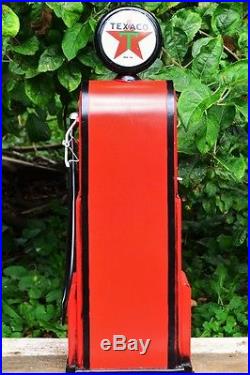Handmade Tin Texaco Fire Chief Gas Pump Model Tinplate Metal Gasoline