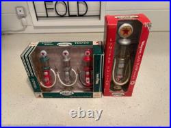 John Deere, Texaco And Gas Pump Island With Accessories