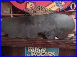 Large Texaco Gasoline Truck Vintage Porcelain Sign Service Station Americana