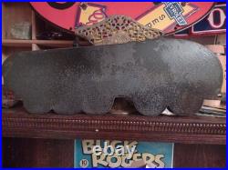 Large Texaco Gasoline Truck Vintage Porcelain Sign Service Station Americana