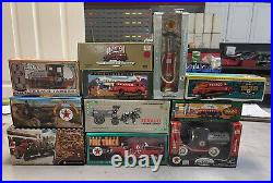 Lot Of 11 Texaco Toy Trucks Gas Pump Die Cast Coin Banks