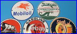 Lot Vintage Gasoline Porcelain Texaco & Shell Gas Service Station Pump Signs 6 Lot Vintage Gasoline Porcelain Texaco & Shell Gas Service Station Pump Signs 6