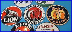 Lot Vintage Gasoline Porcelain Texaco & Shell Gas Service Station Pump Signs 6 Lot Vintage Gasoline Porcelain Texaco & Shell Gas Service Station Pump Signs 6