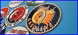 Lot Vintage Gasoline Porcelain Texaco & Shell Gas Service Station Pump Signs 6 Lot Vintage Gasoline Porcelain Texaco & Shell Gas Service Station Pump Signs 6