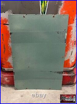 MATCHING PAIR of 1950's TEXACO Fire Chief Porcelain Gas Pump Plate Signs