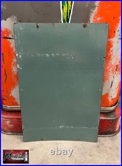 MATCHING PAIR of 1950's TEXACO Fire Chief Porcelain Gas Pump Plate Signs