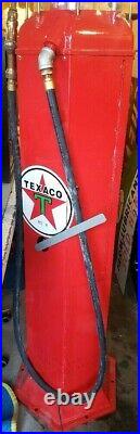 MILWAUKEE Visible Gas Pump restored to TEXACO with Gas Globe sign