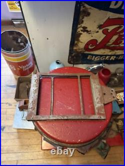 Martin & Schwartz Texaco Visible Gas Pump Price Numbers Sign Holder Box Parts