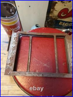 Martin & Schwartz Texaco Visible Gas Pump Price Numbers Sign Holder Box Parts