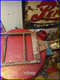 Martin & Schwartz Texaco Visible Gas Pump Price Numbers Sign Holder Box Parts