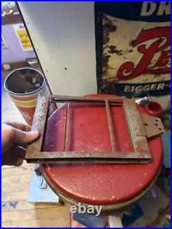 Martin & Schwartz Texaco Visible Gas Pump Price Numbers Sign Holder Box Parts
