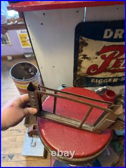 Martin & Schwartz Texaco Visible Gas Pump Price Numbers Sign Holder Box Parts