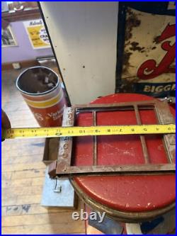 Martin & Schwartz Texaco Visible Gas Pump Price Numbers Sign Holder Box Parts