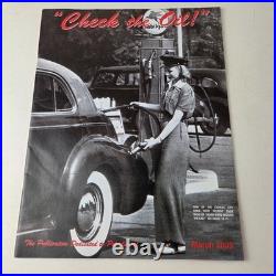Motor Oil Magazine for Porcelain Signs For Sale Sinclair Sign Mobilgas Cover Ad