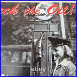 Motor Oil Magazine for Porcelain Signs For Sale Sinclair Sign Mobilgas Cover Ad