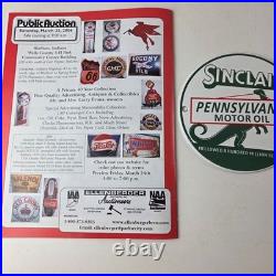 Motor Oil Magazine for Porcelain Signs For Sale Sinclair Sign Mobilgas Cover Ad