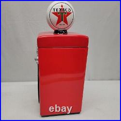 NEW Vintage America's Favorites TEXACO GAS PUMP 16 Ceramic Cookie Jar In Box