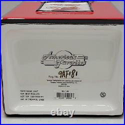 NEW Vintage America's Favorites TEXACO GAS PUMP 16 Ceramic Cookie Jar In Box