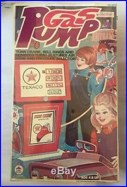 NEWith RARE VINTAGE TEXACO FIRE CHIEF GAS PUMP / H-G TOYS COLLECTABLE TOY